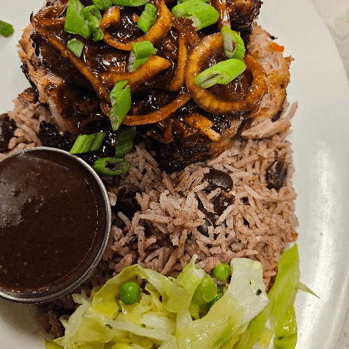 Molasses Rubbed Jerk Pork