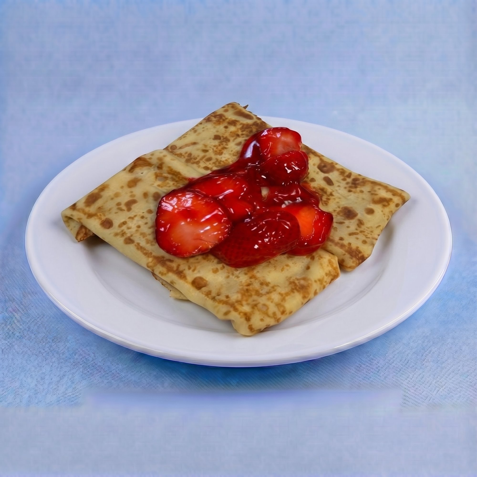 Strawberry Cheesecake Crepes