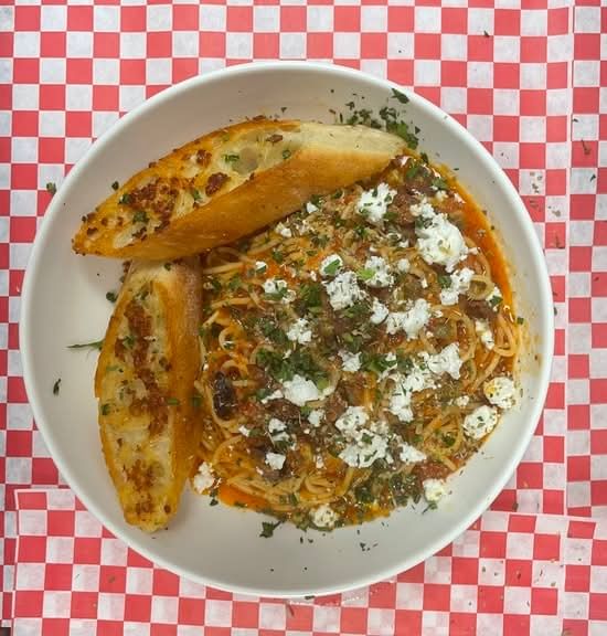 Spaghetti La Grecque