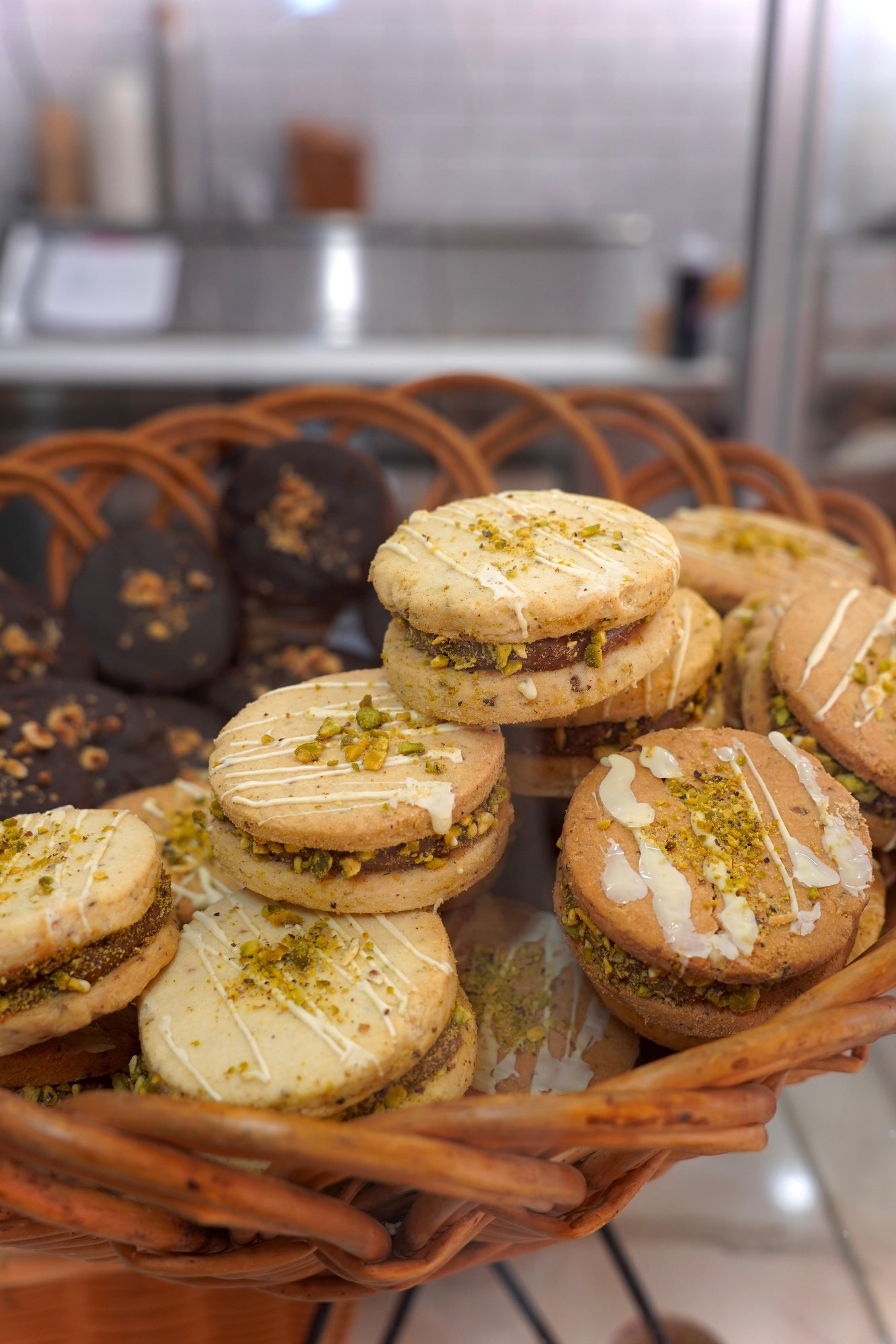 Pistachio Alfajor