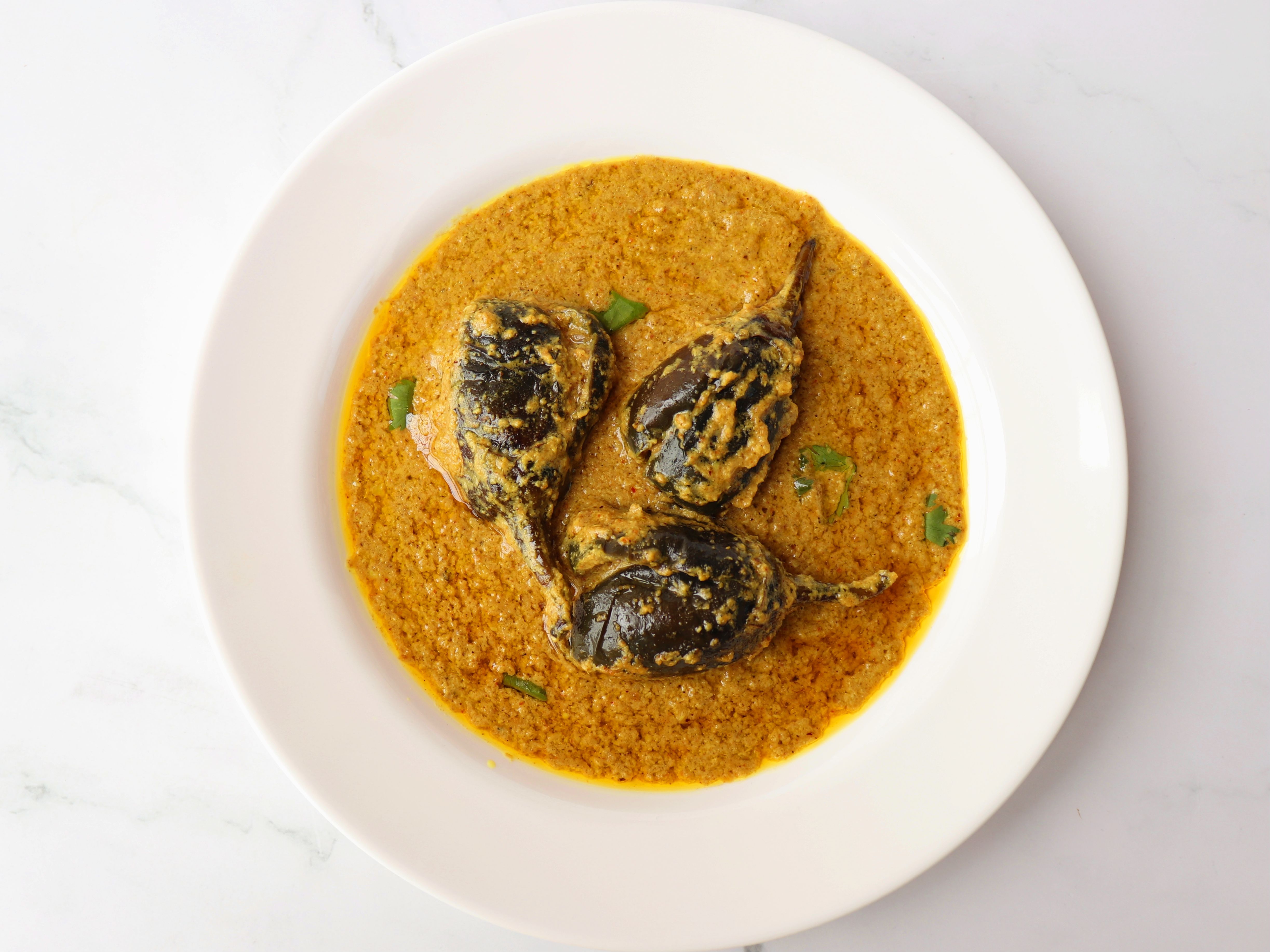 Bagara Baingan (Gutti Vankaya)