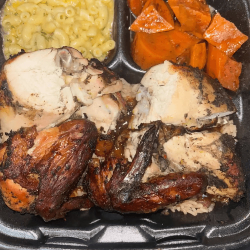 1/4 Jerk Chicken White