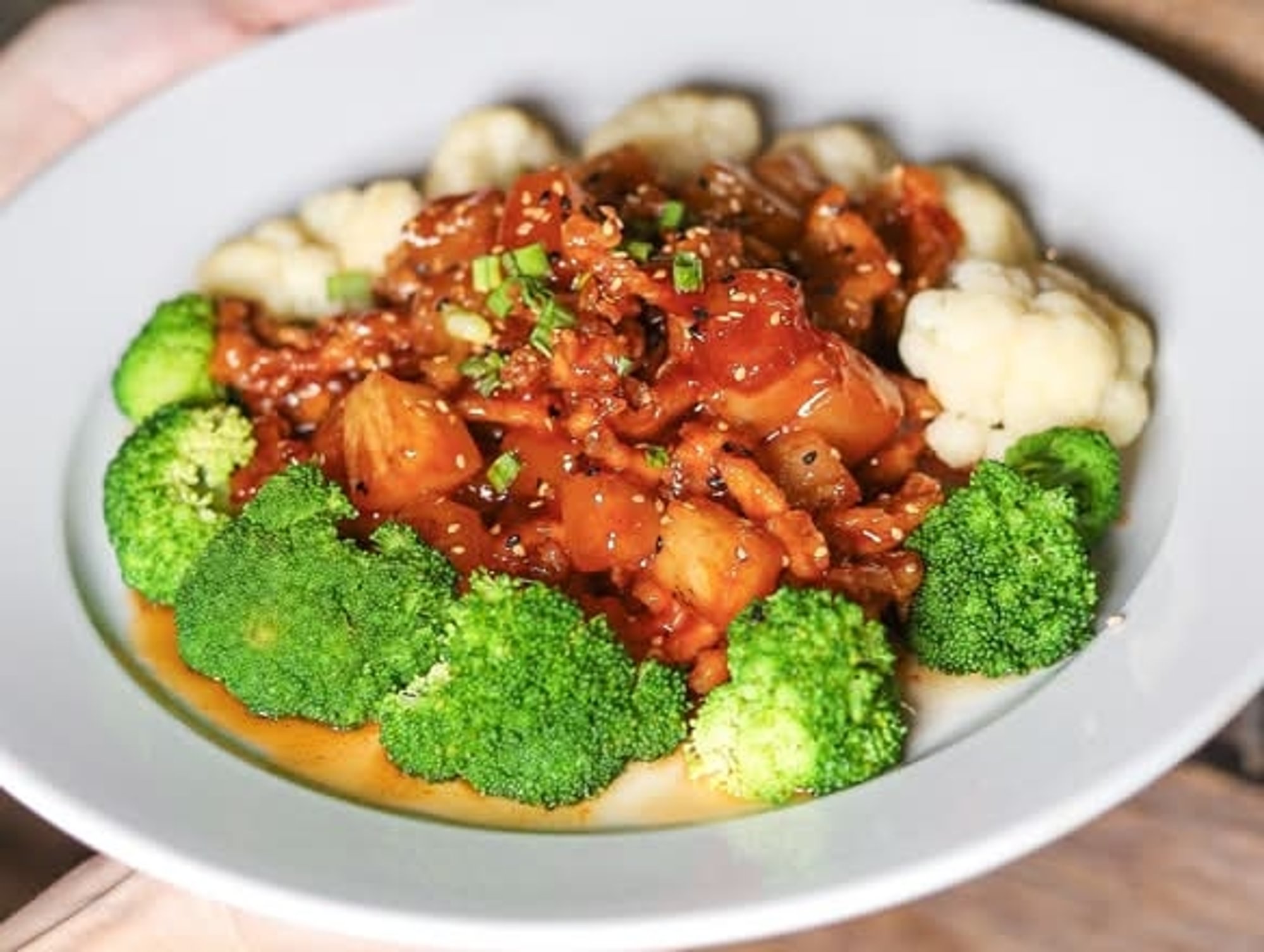 Lunch Pineapple Sesame Chicken