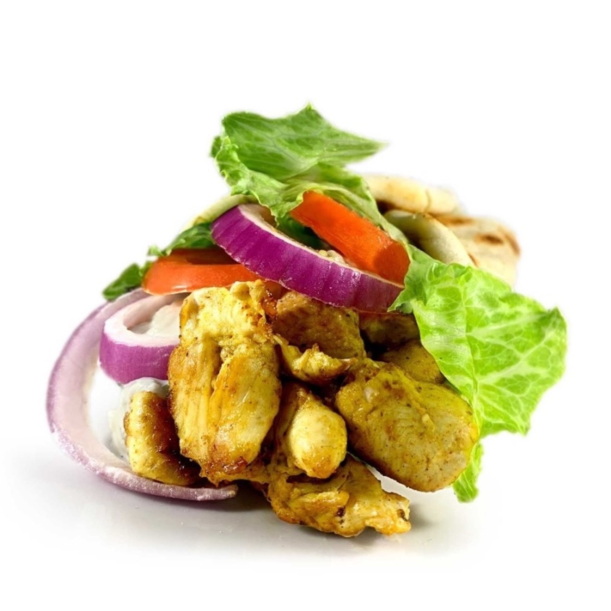 Chicken Souvlaki Sandwich