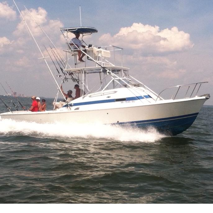 Spray Ya Later Fishing Charters Logo