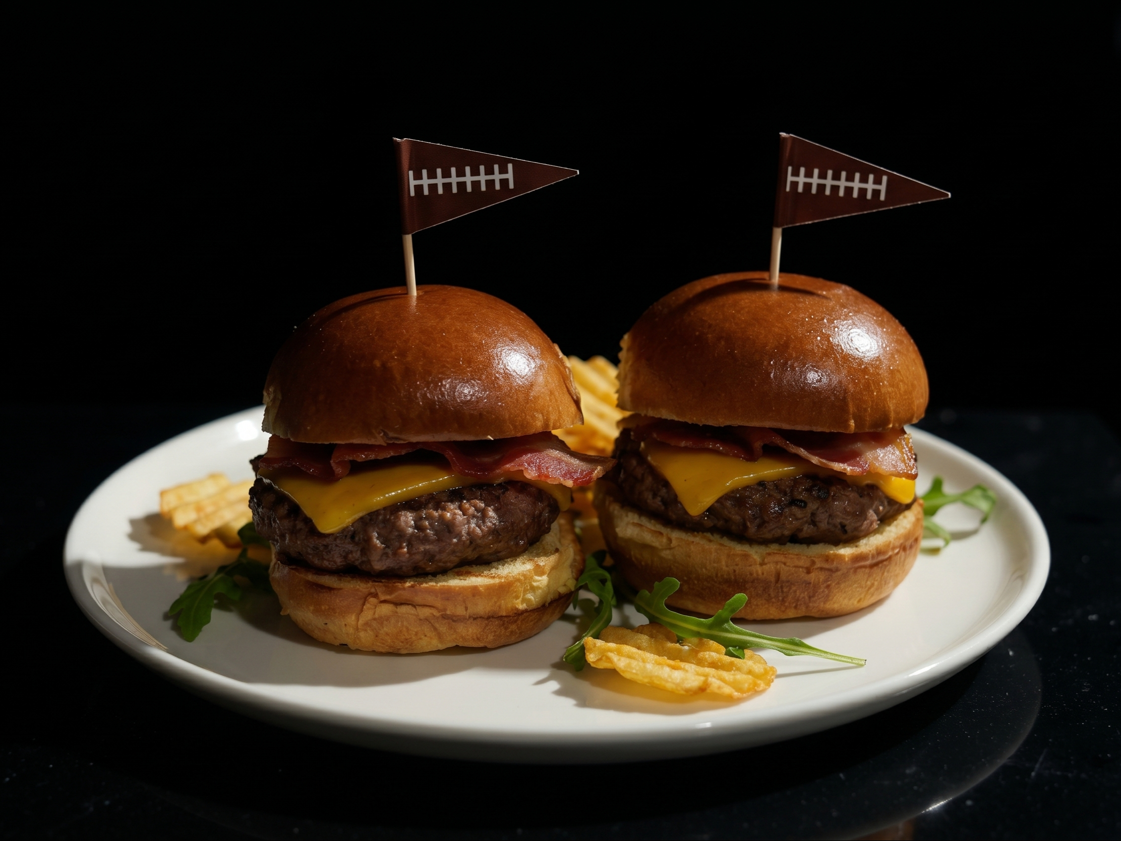 2 Angus Sliders