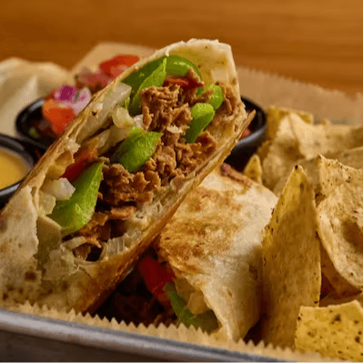 Steak & Queso Wrap
