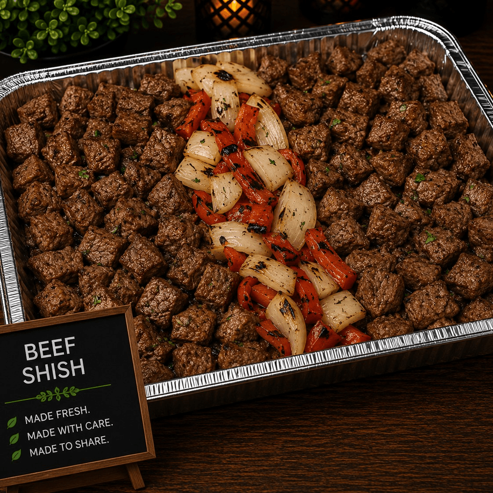 Beef Shish Tray