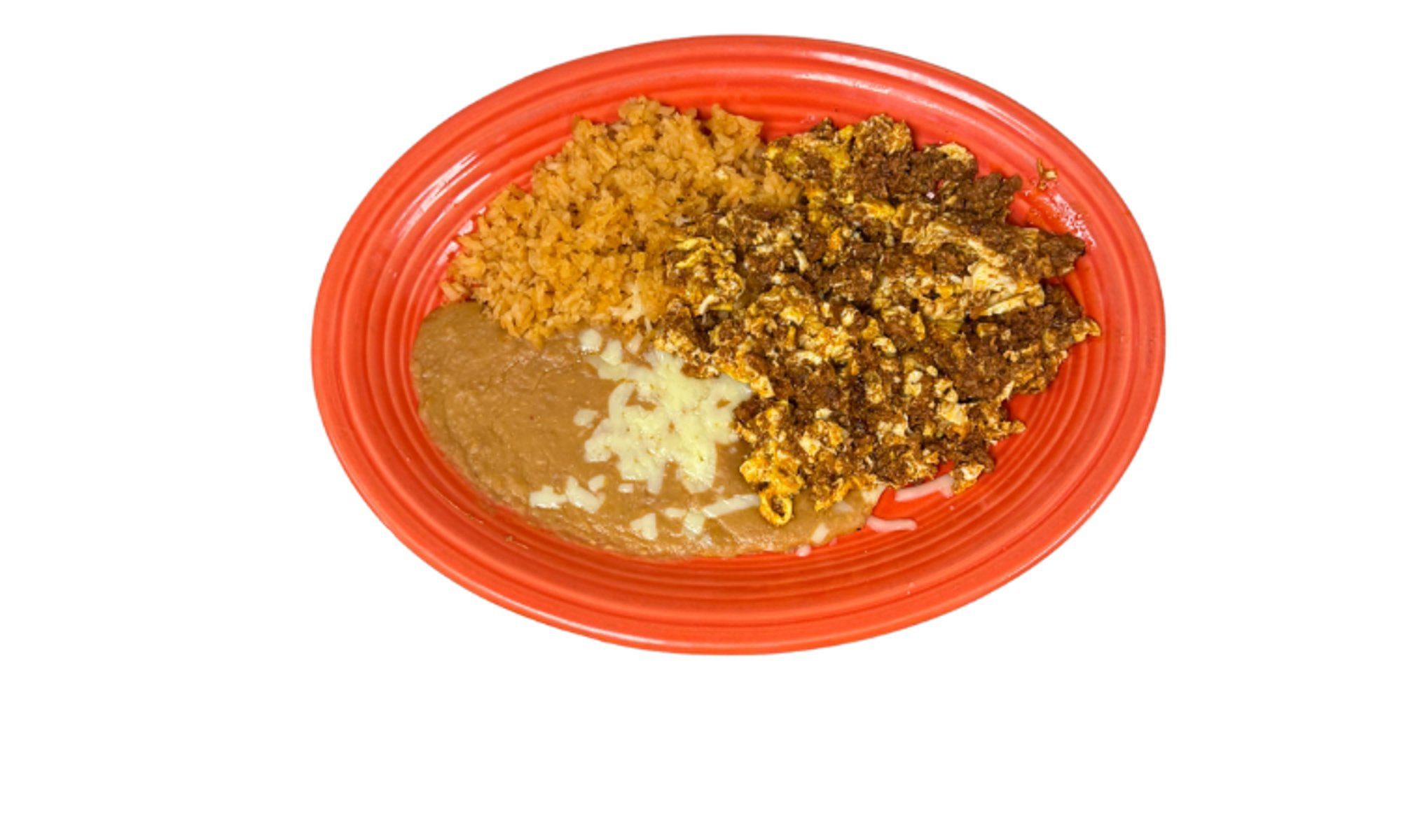 lunch huevos y chorizo
