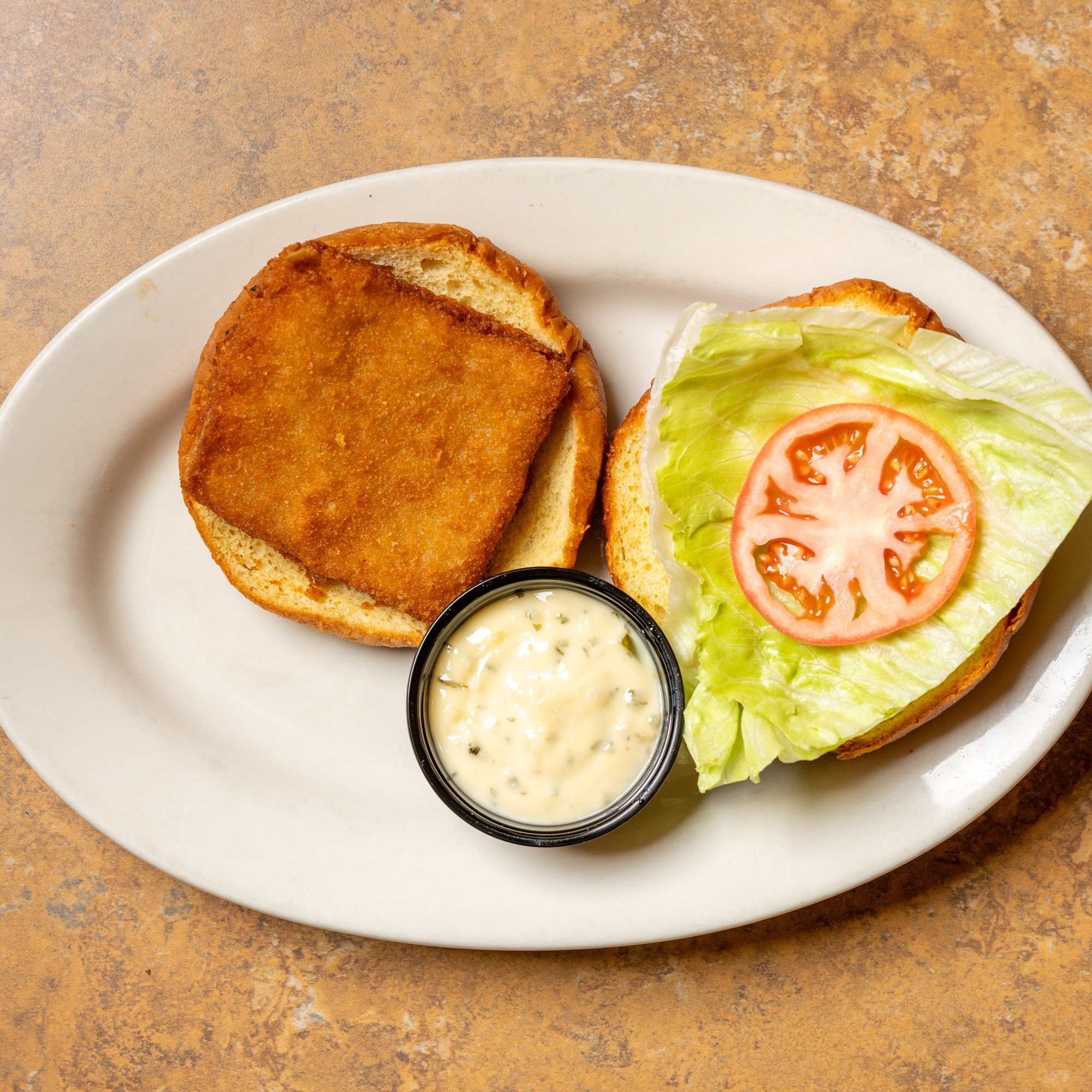 Cod Fish Fillet Sandwich