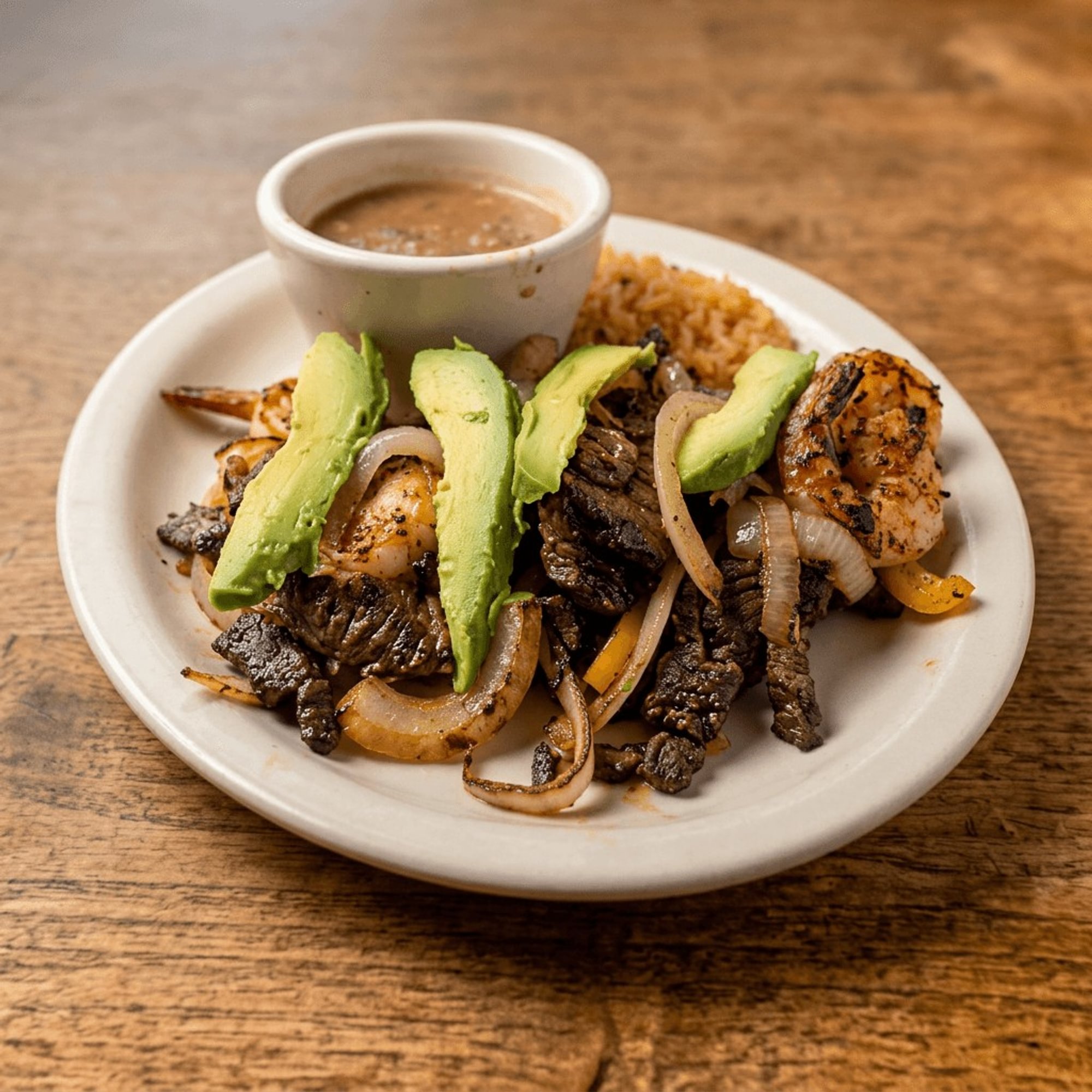 Fajita Surf and Turf