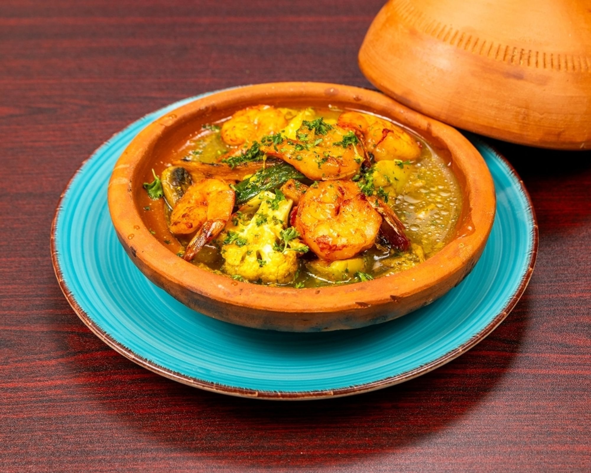 Sautéed shrimp