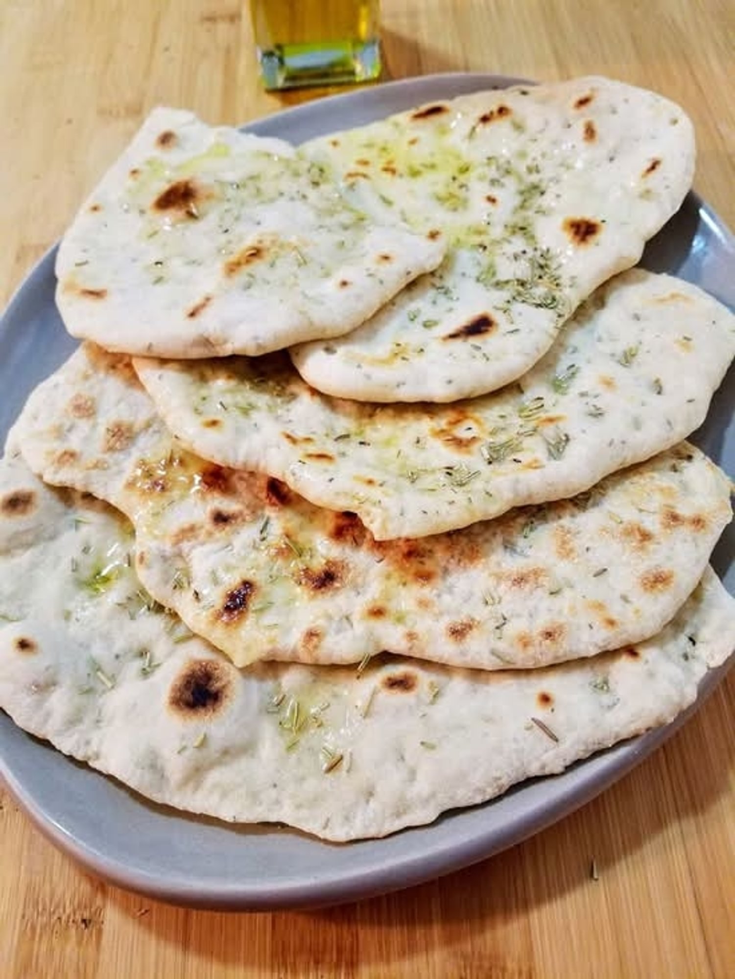 Rosemary Garlic Naan