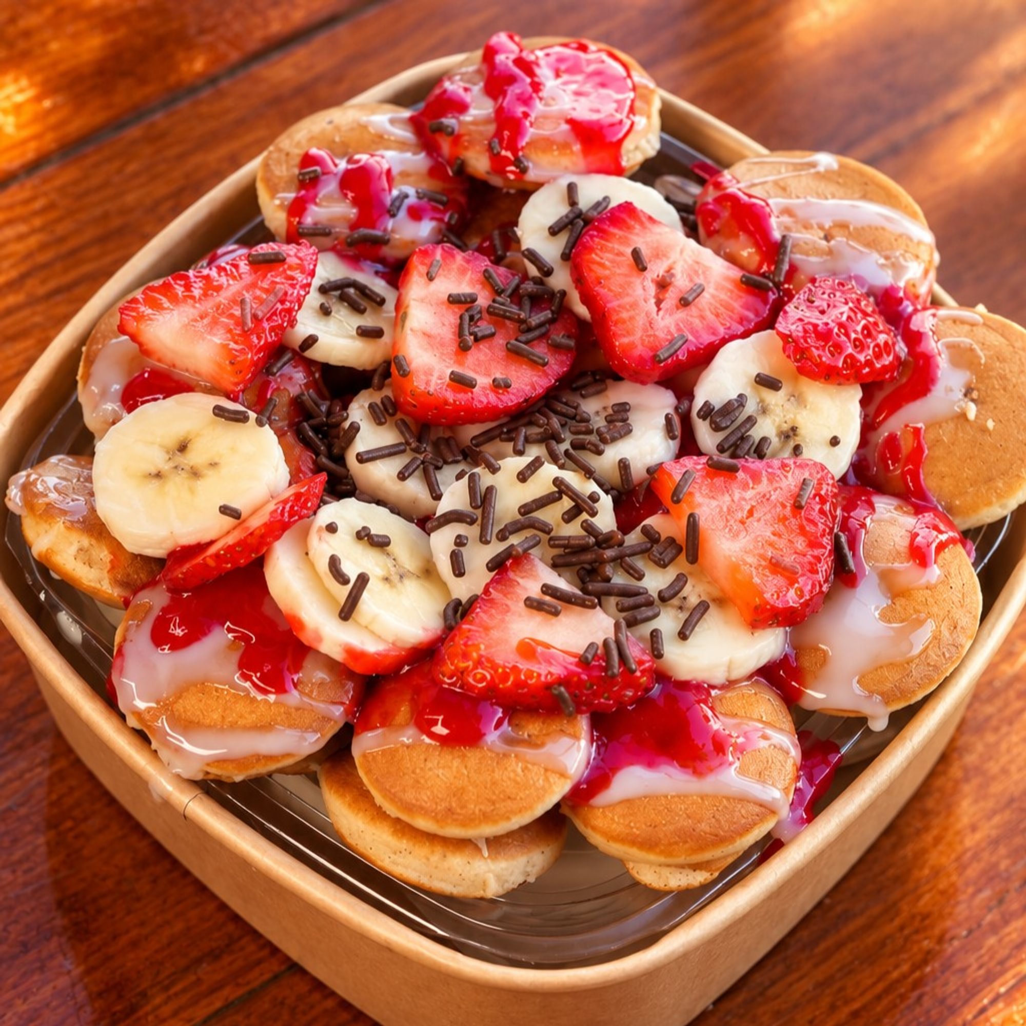 Strawberry (Mini Pancakes)
