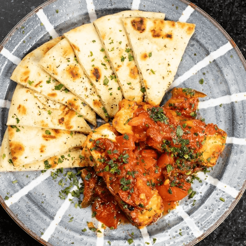 Warm Feta Tomatoes