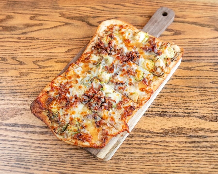 Brussels and Bacon Flatbread
