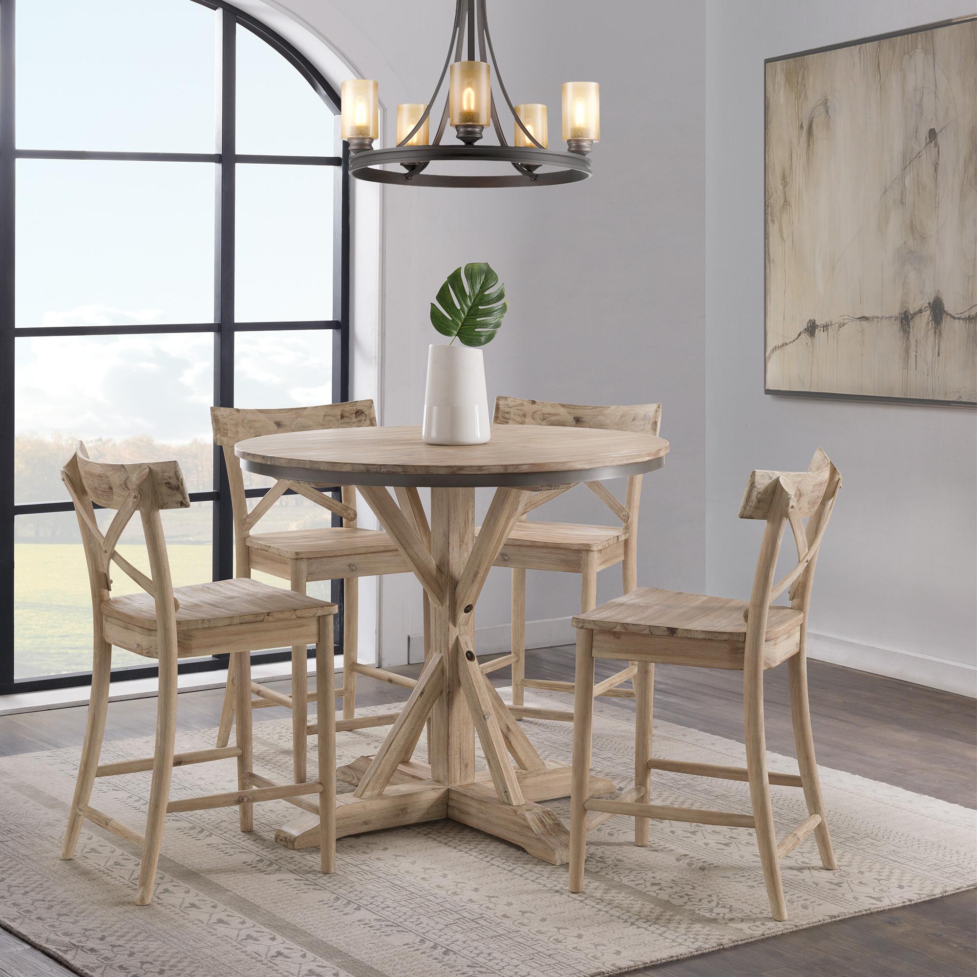Keaton Counter Dining Table with Stools