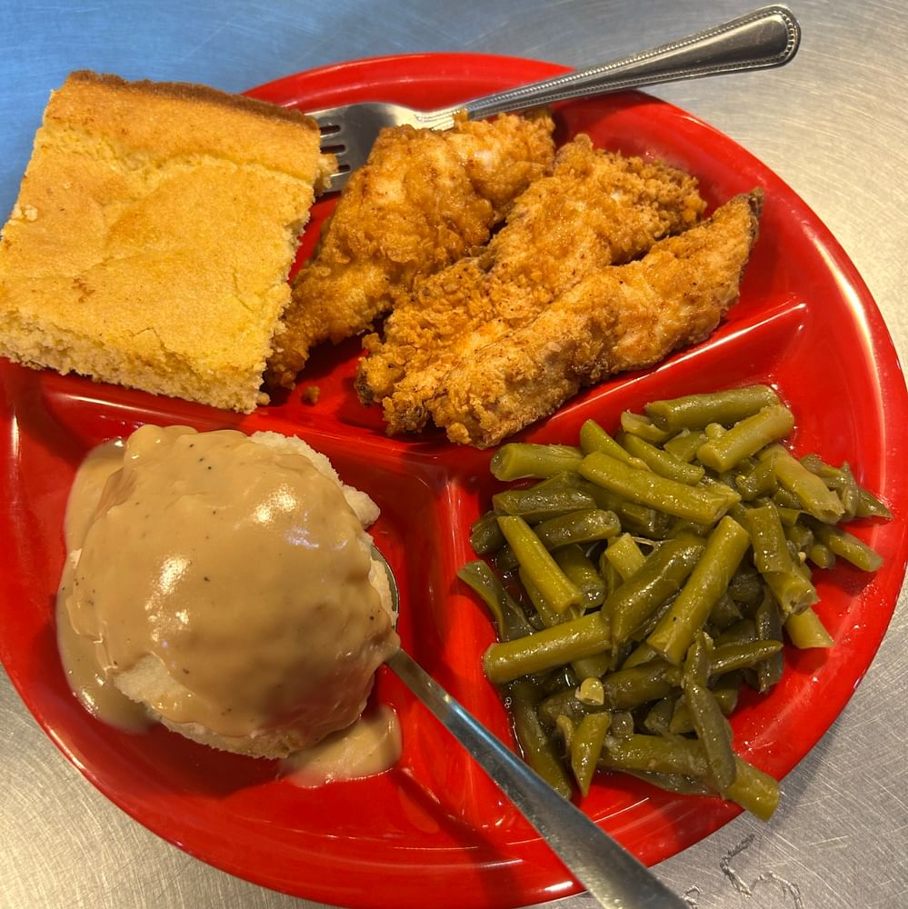 Hand Battered Chicken Tenders Plate