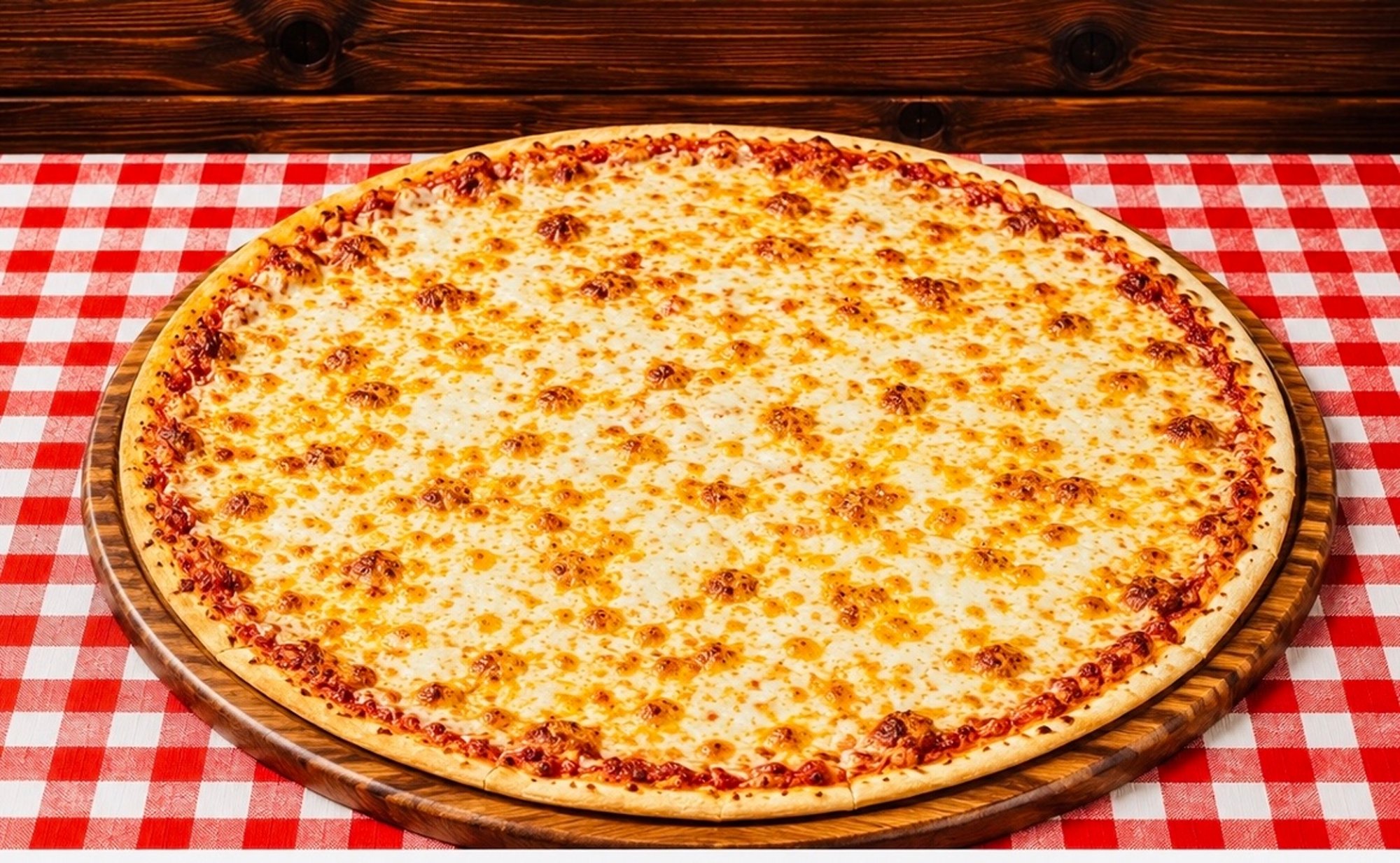 Lg Four Cheese Pizza 14 (Italian Style)