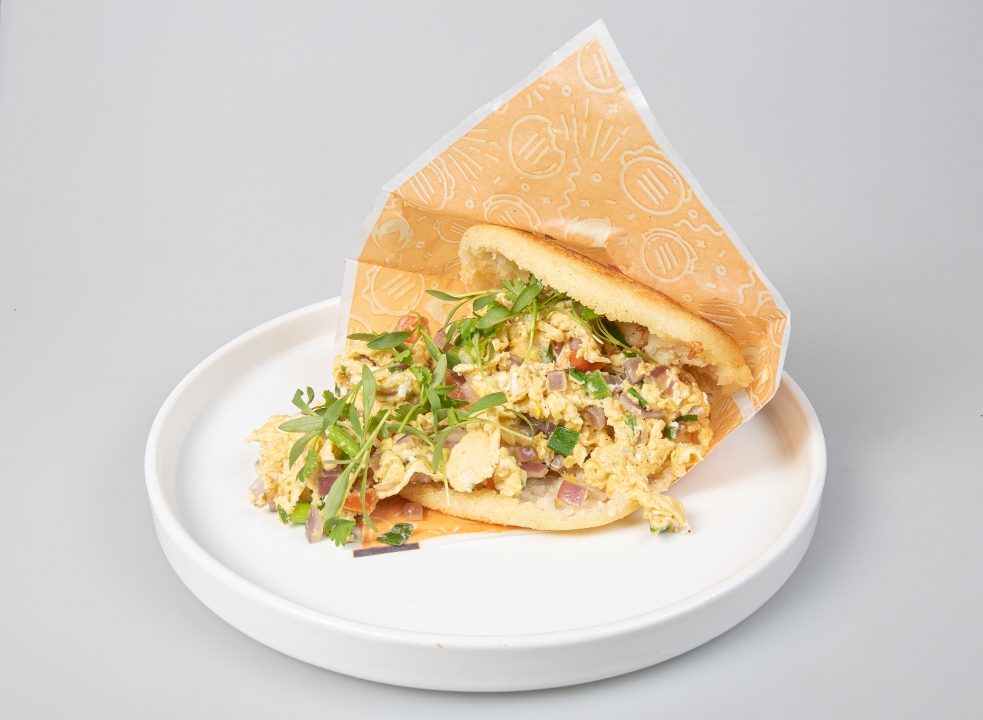 Arepa Huevos Perico