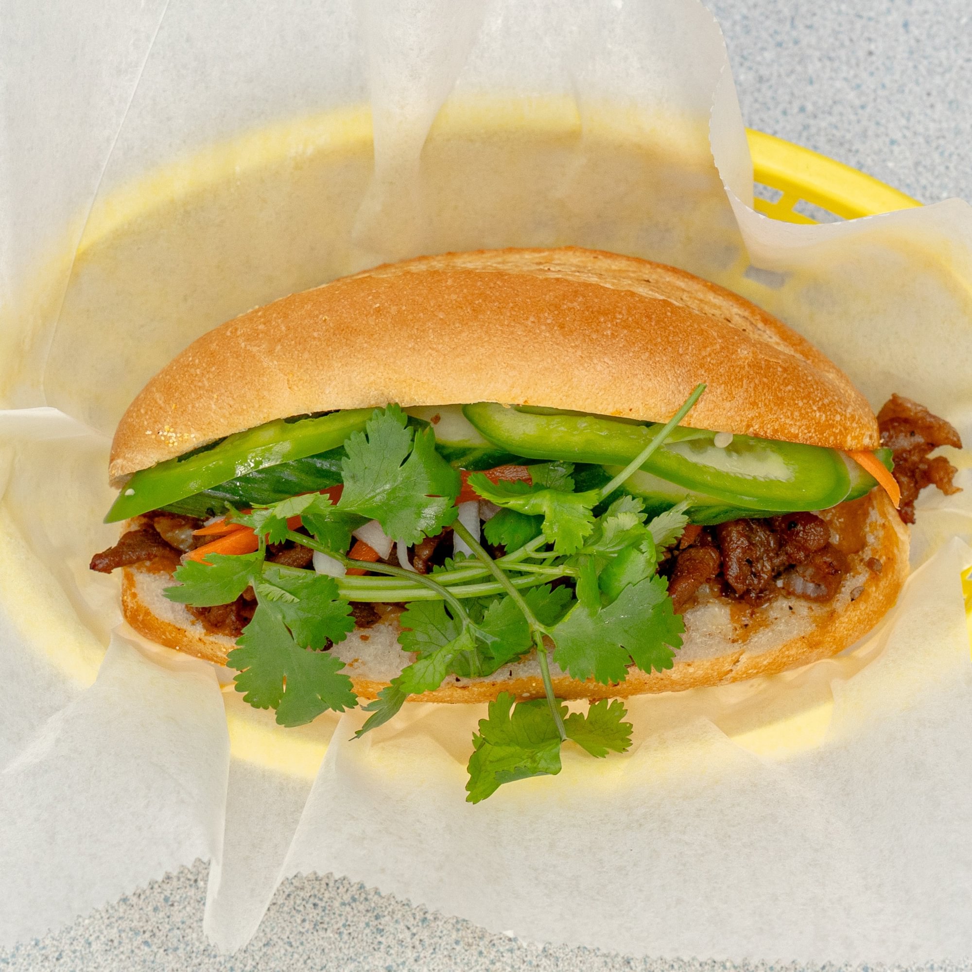 Grilled Pork Sandwich
