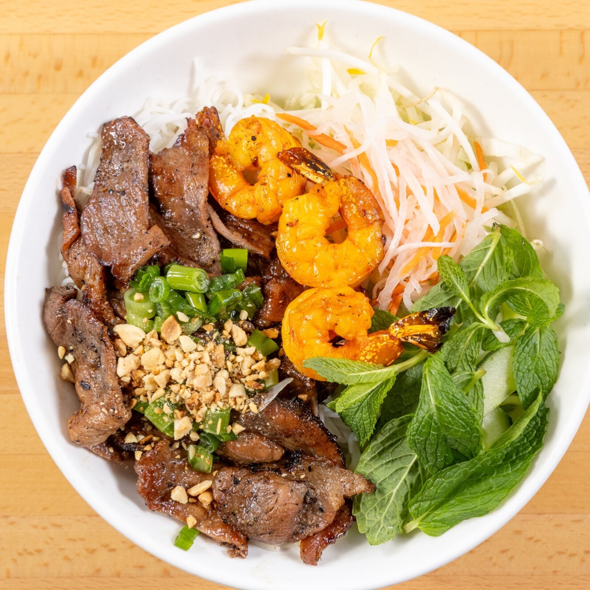 B2. Bún Tom, Thit Nuong