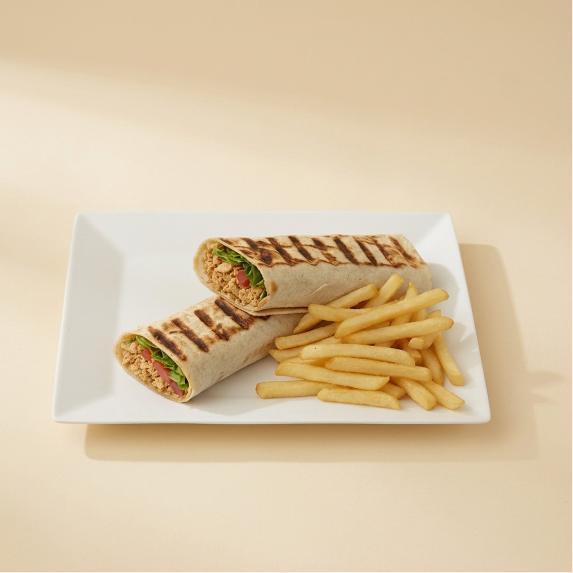 Chicken Adana Wrap Combo