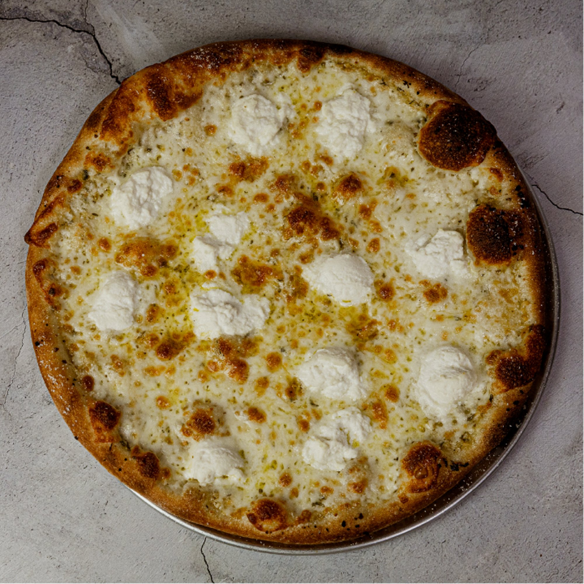10" White Pizza
