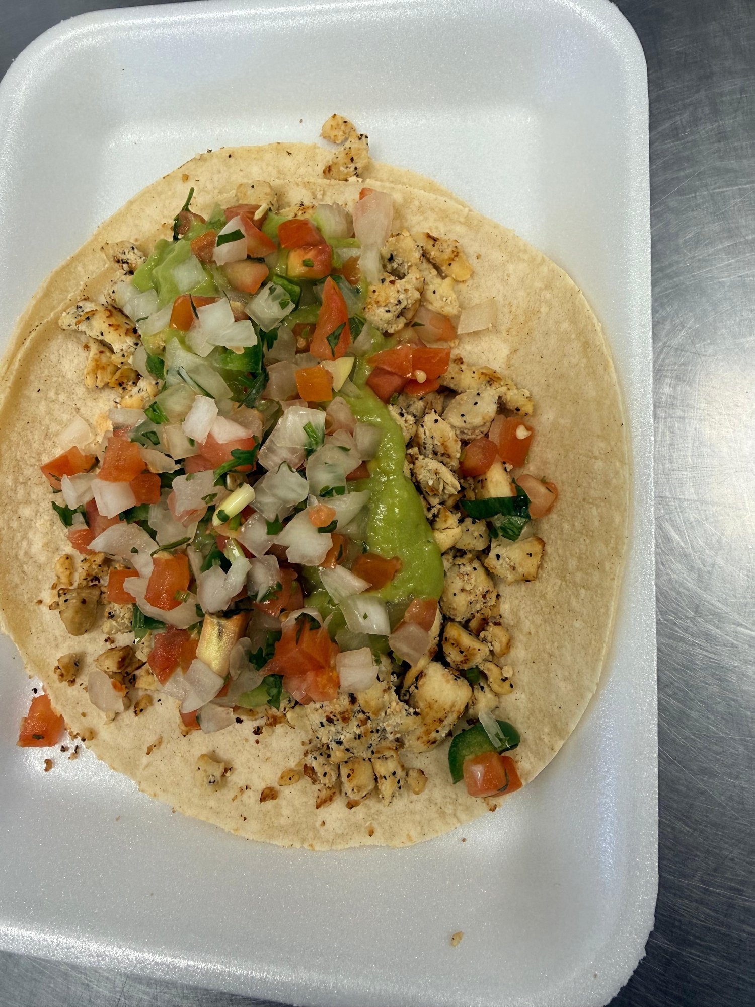Pollo Asado Taco