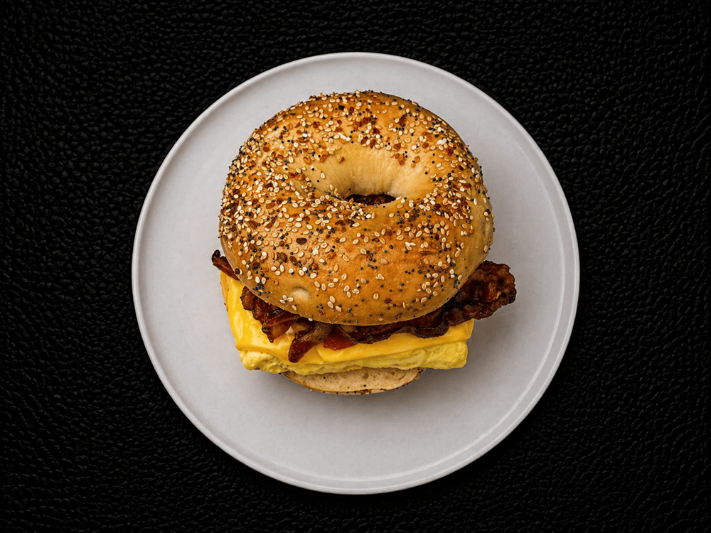 2 Eggs On A Bagel