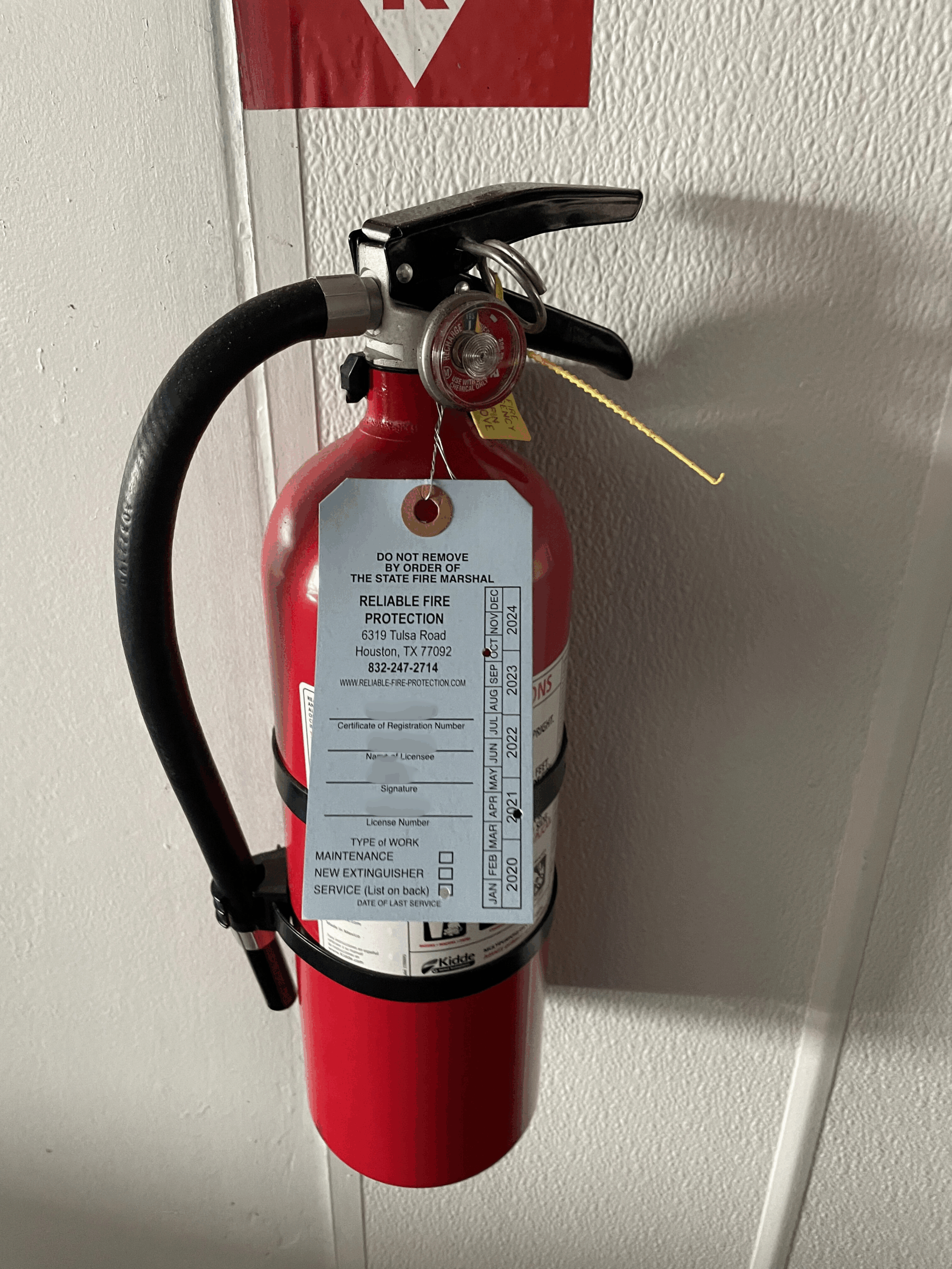 Fire Extinguisher Services