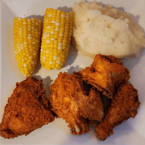 4 Pieces Mixed Chicken with 2 Sides