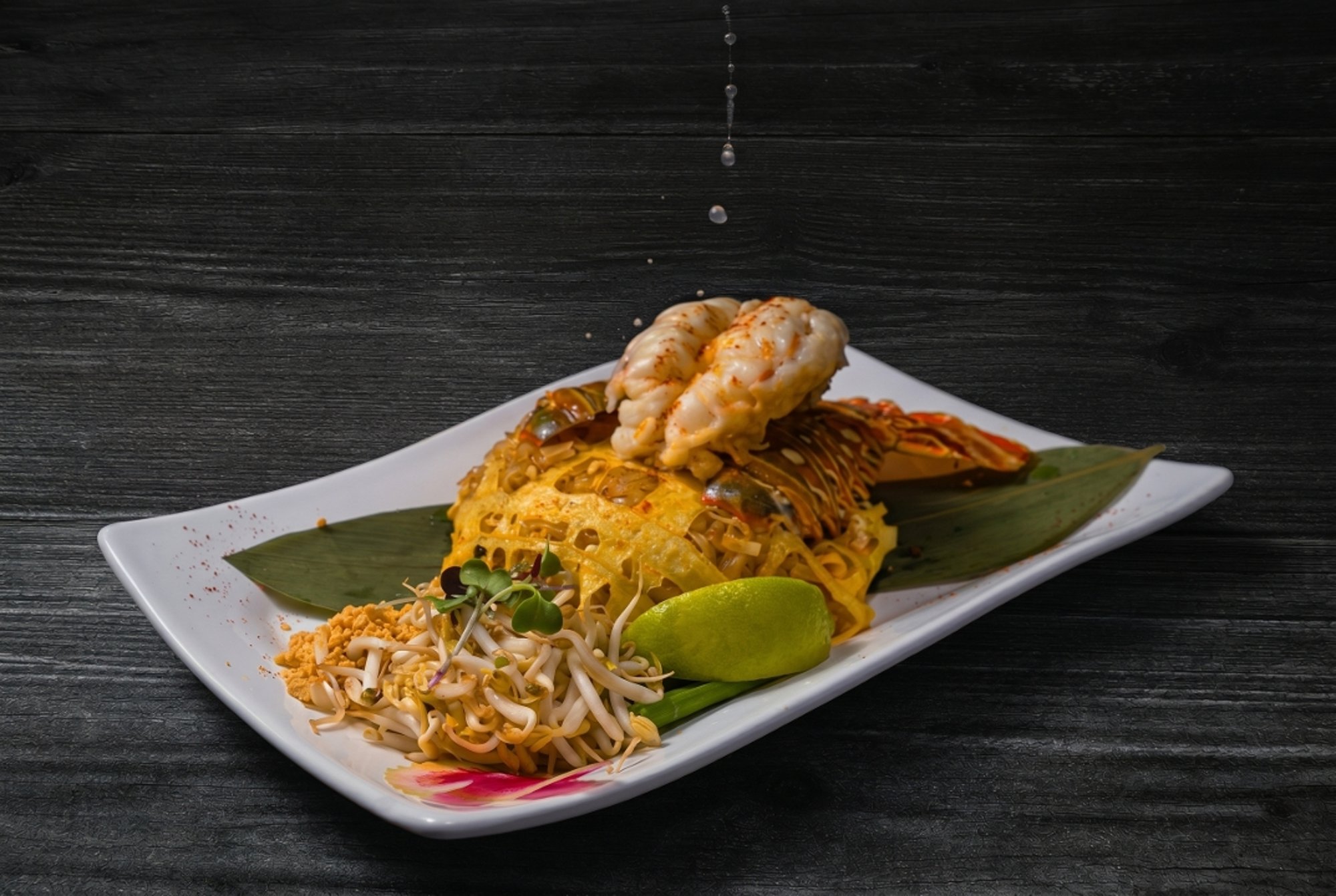 Lobster pad Thai