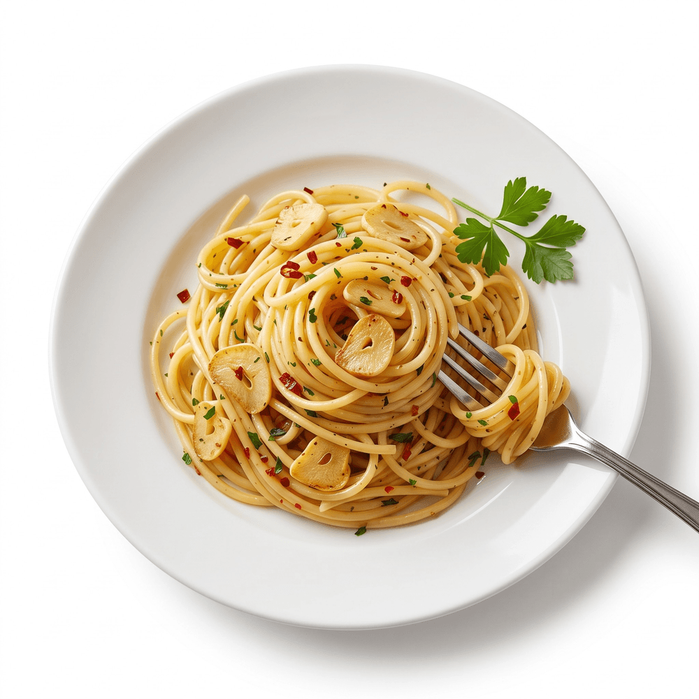 Pasta with Garlic & Oil