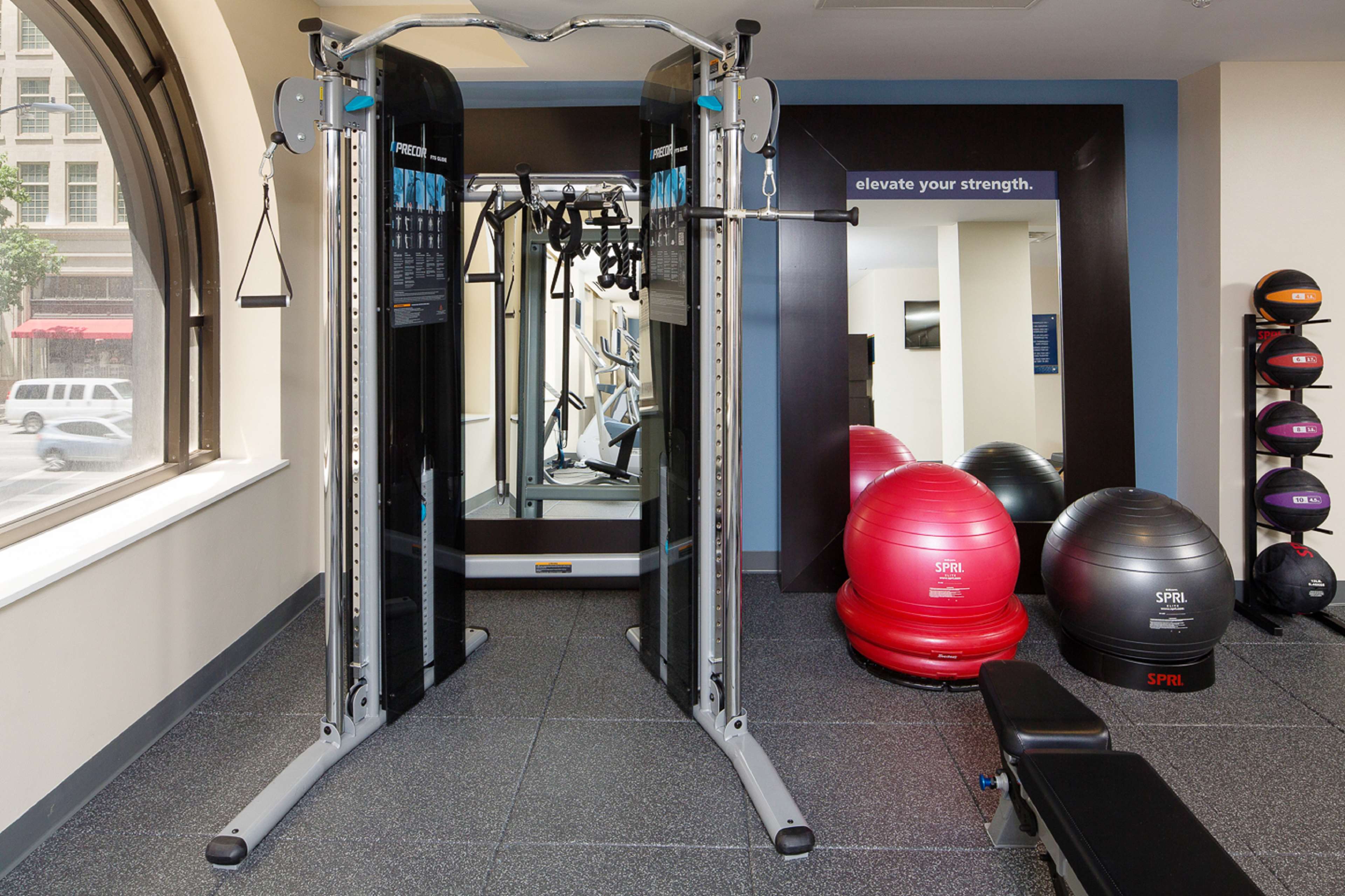 Health club  fitness center  gym