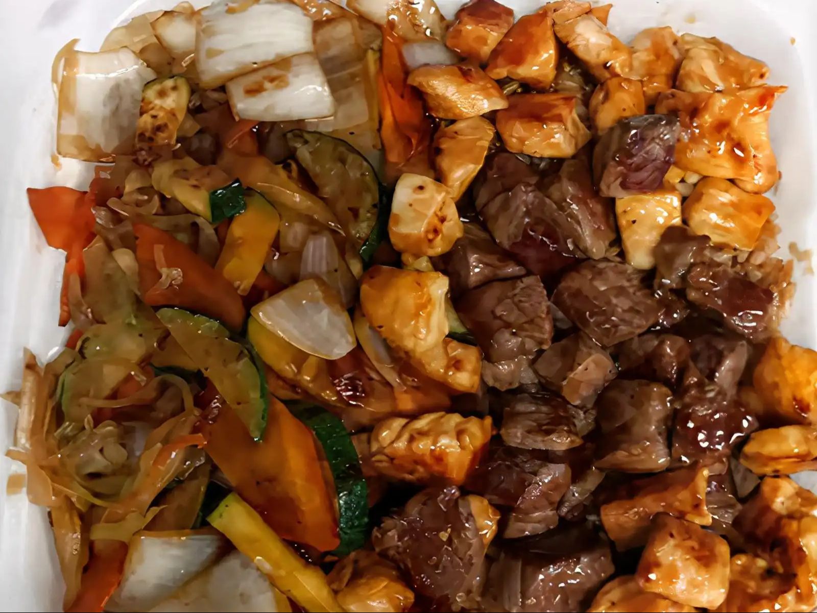 Hibachi Chicken & Steak