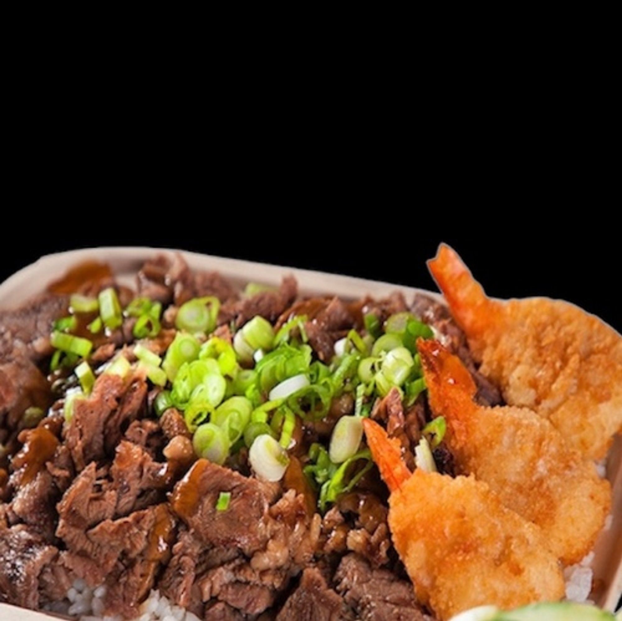 Lg Beef & Shrimp Bowl