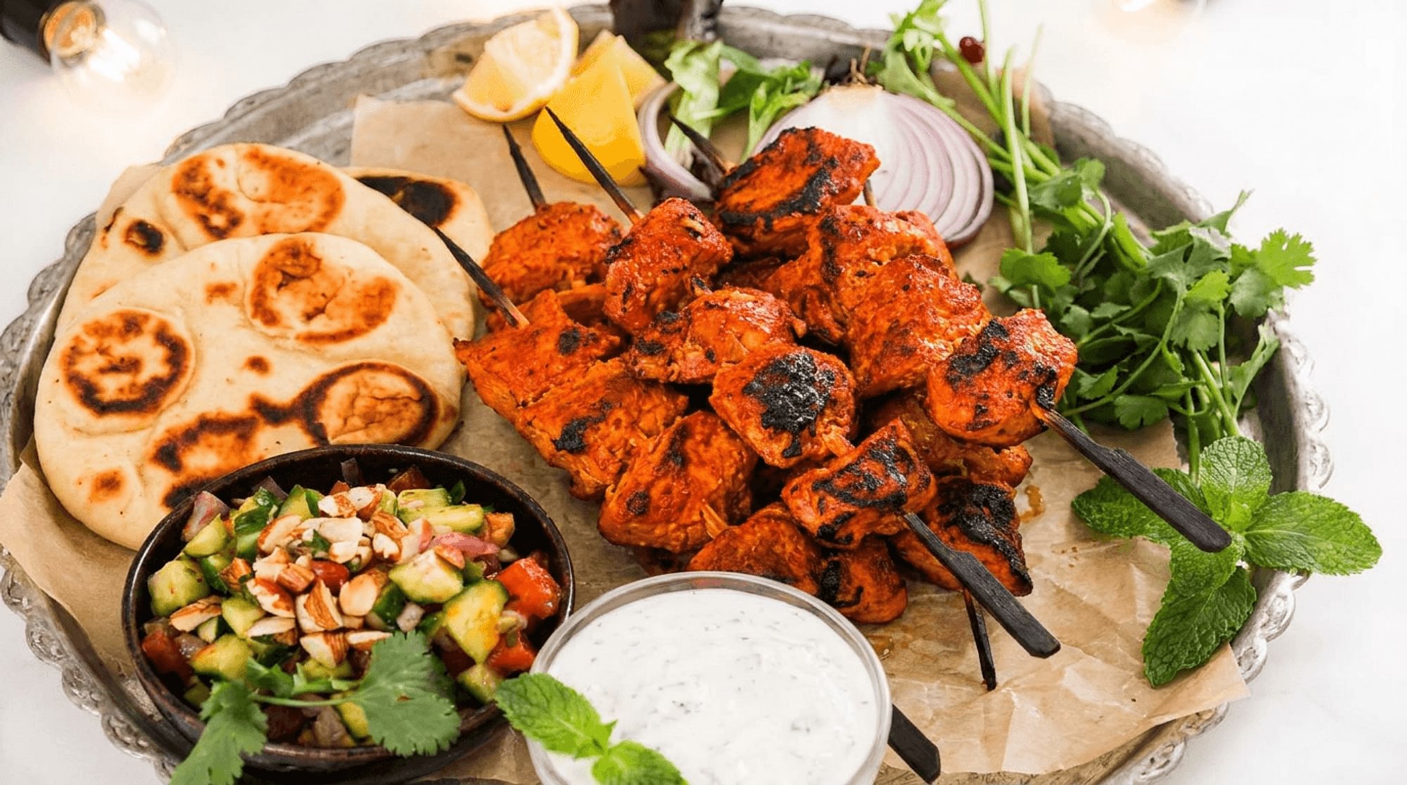 Chicken Tikka Tandoori Platter
