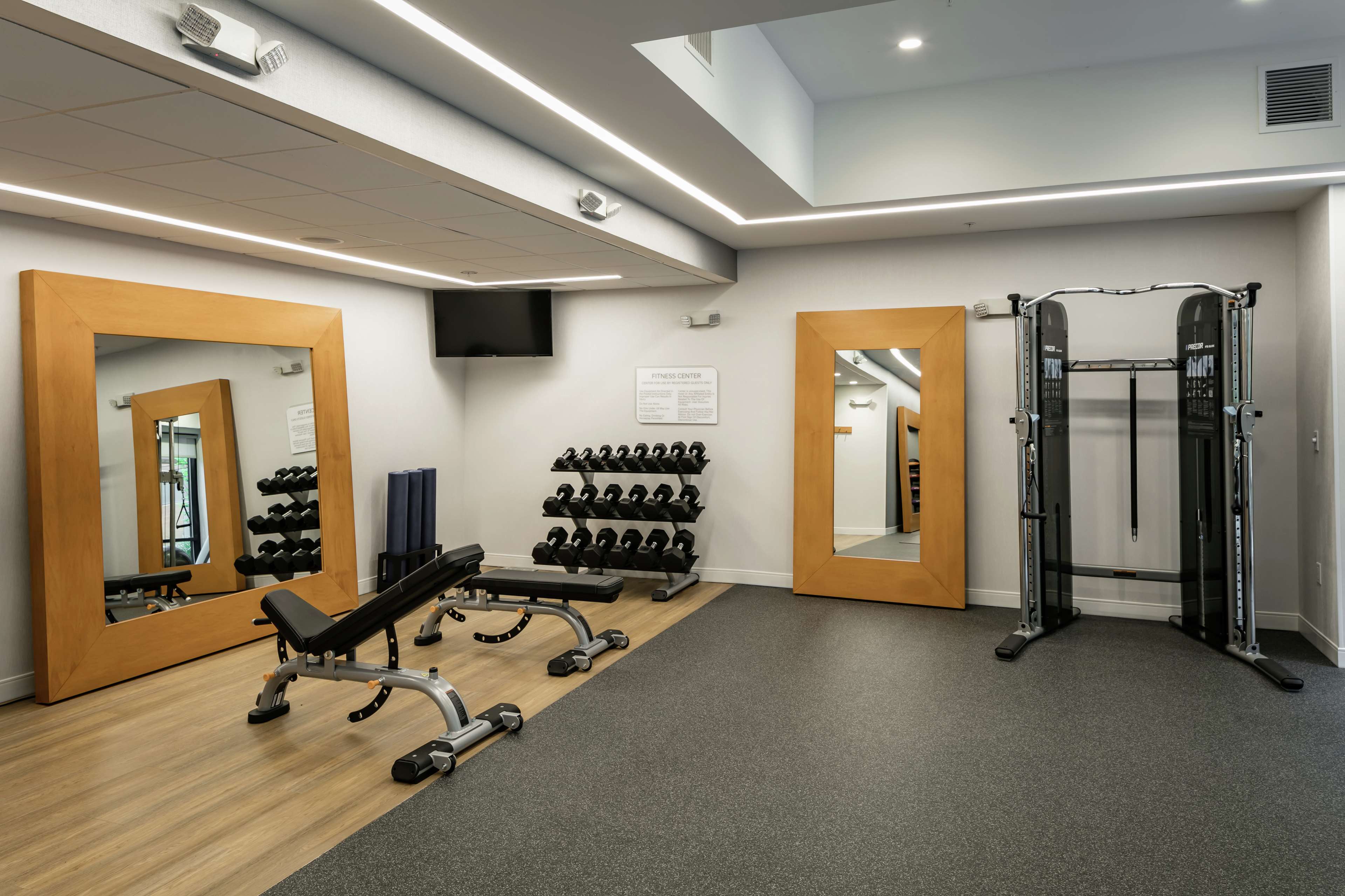 Health club  fitness center  gym