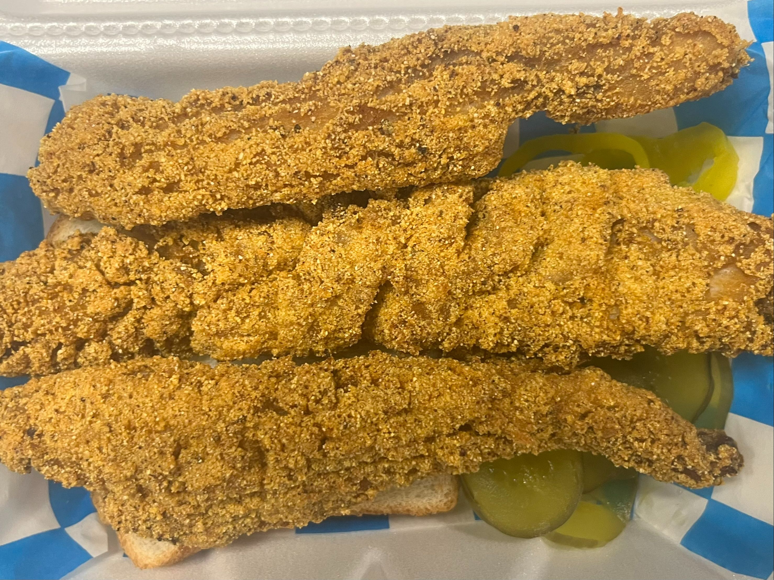 3 Piece Whiting Fillet Sandwich