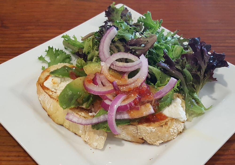 Avocado Bruschetta