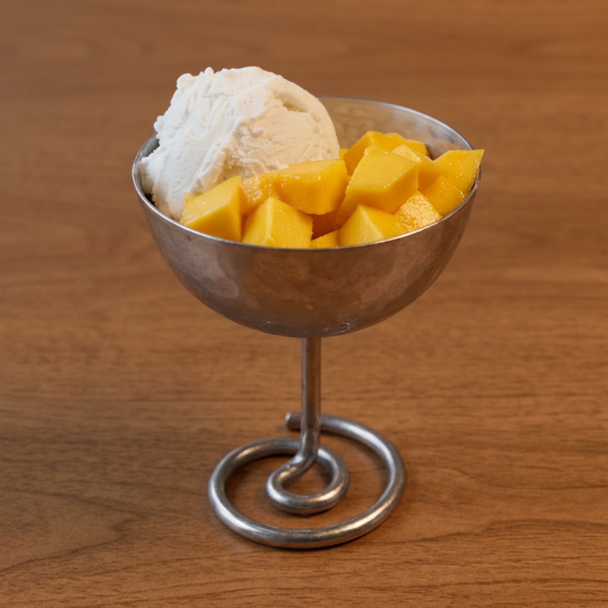 Coconut Ice Cream with Mango (Seasonal)