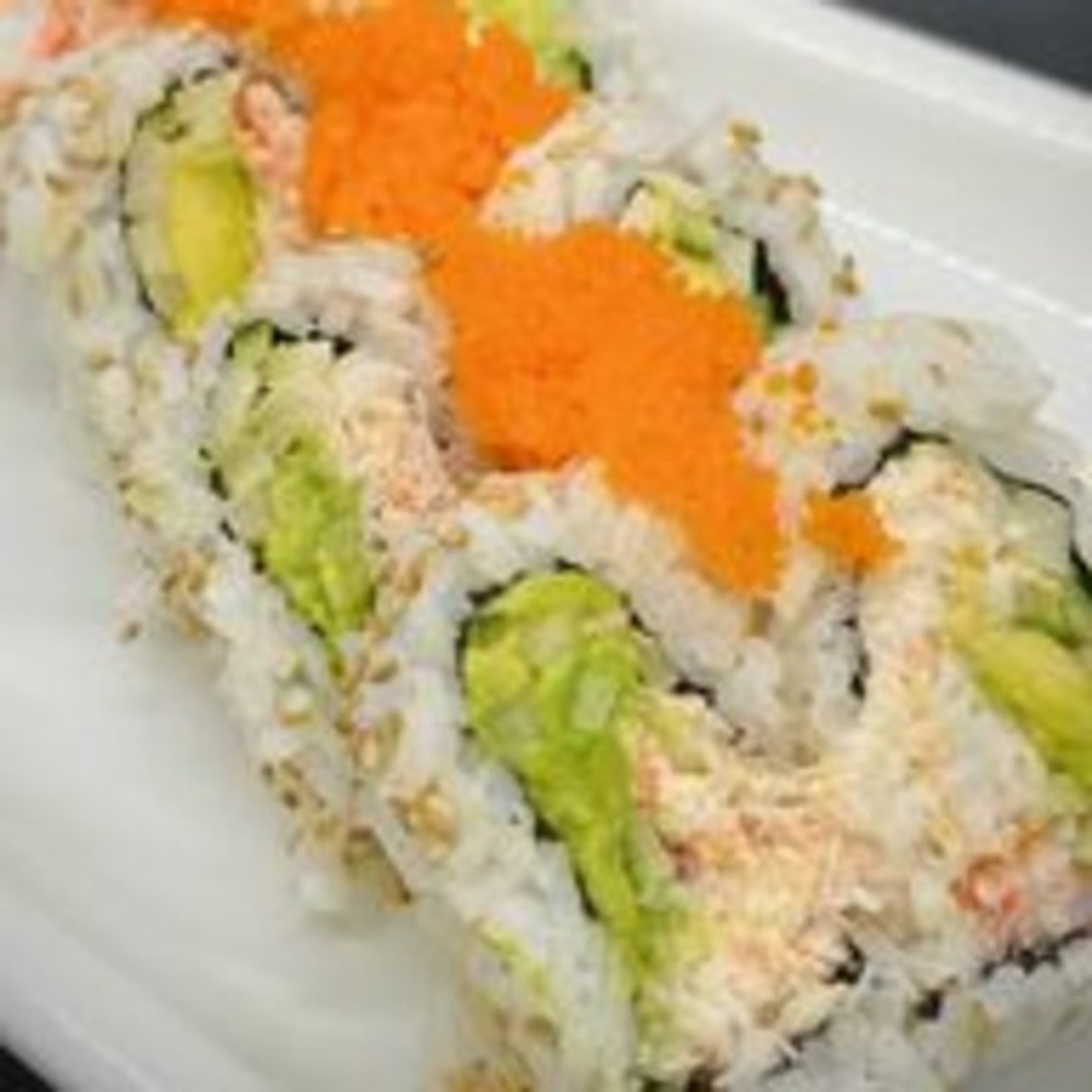 REAL CRAB California Roll with Snow Crab