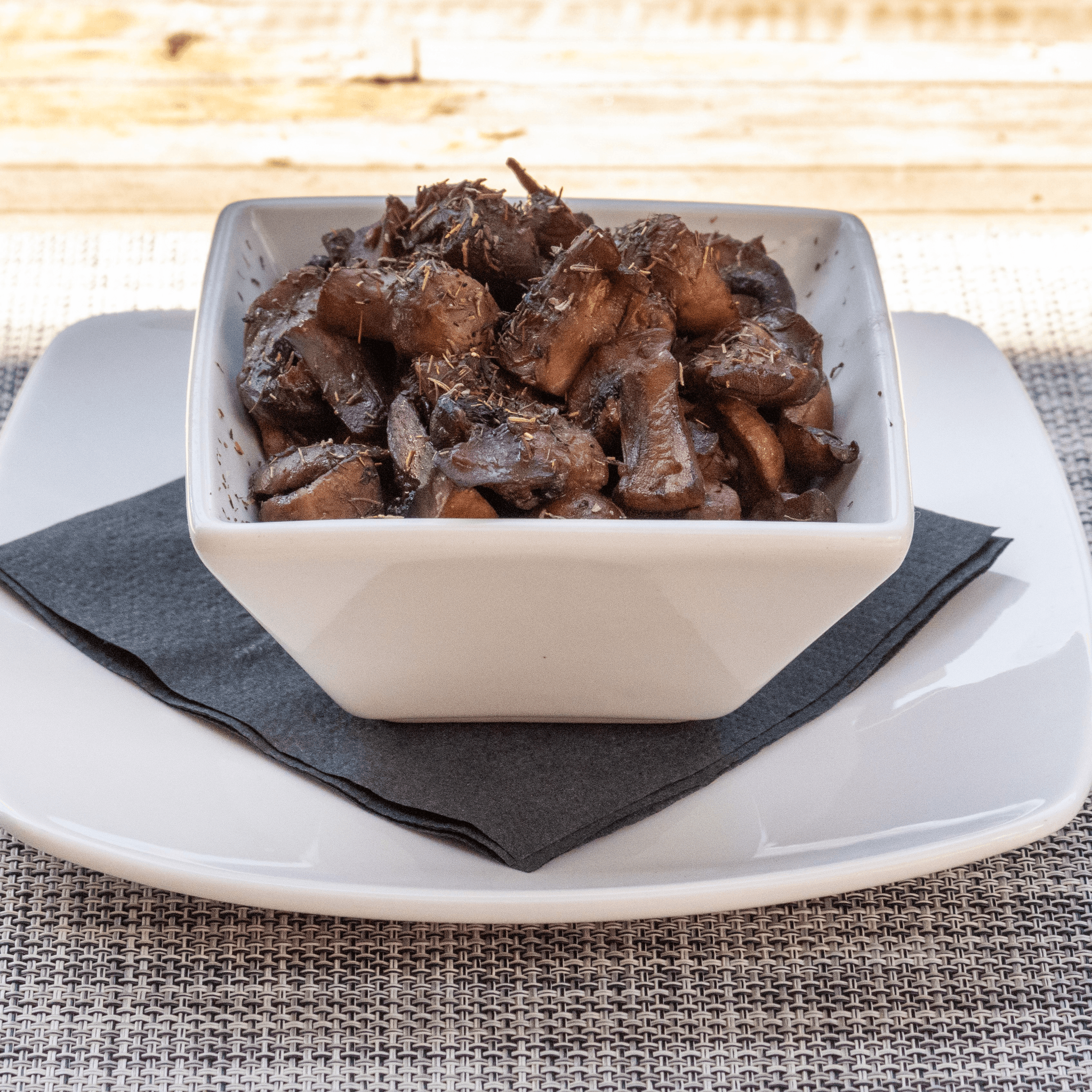Red Wine Braised Mushrooms