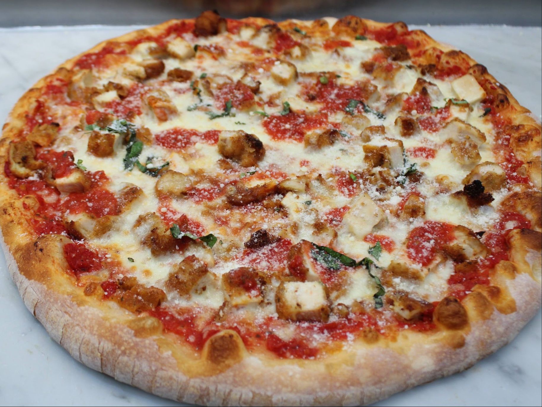 Chicken Parm Pizza MED