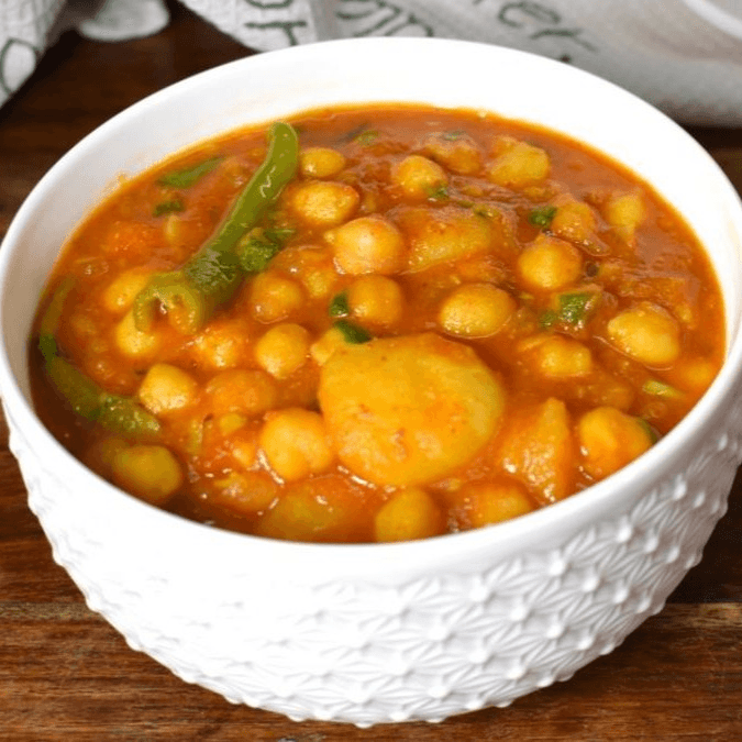24. Chole Aloo