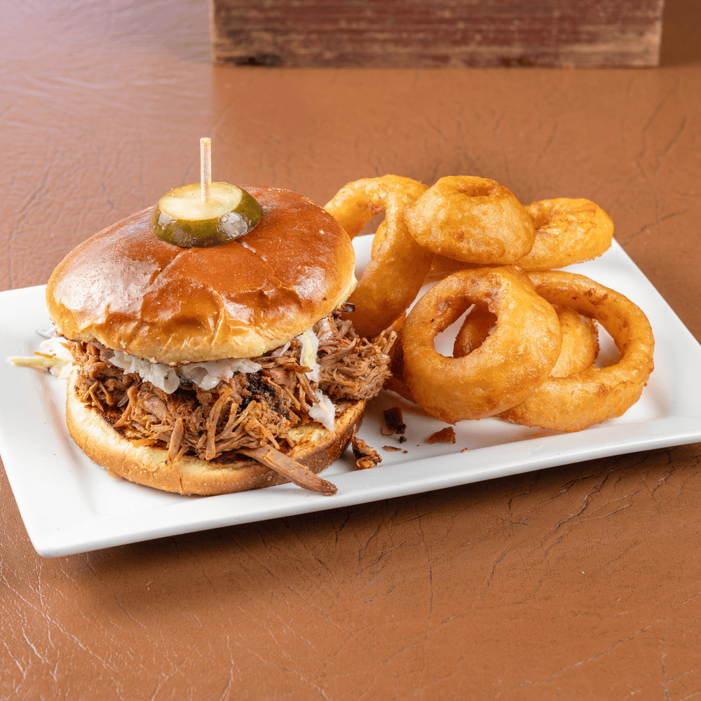 Smoked Pulled Pork Sandwich