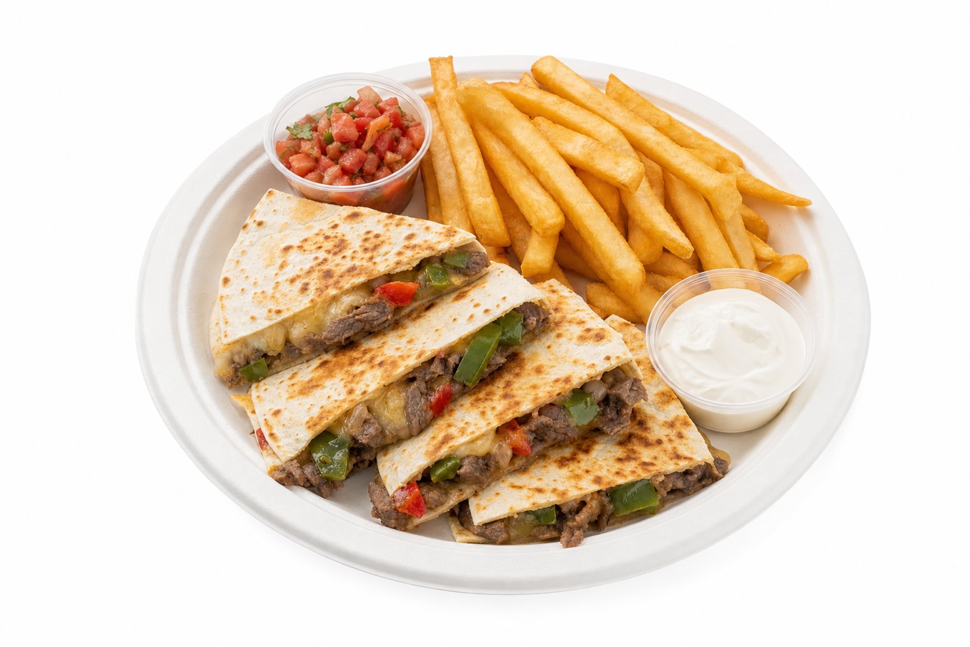 Steak Quesadilla Deluxe