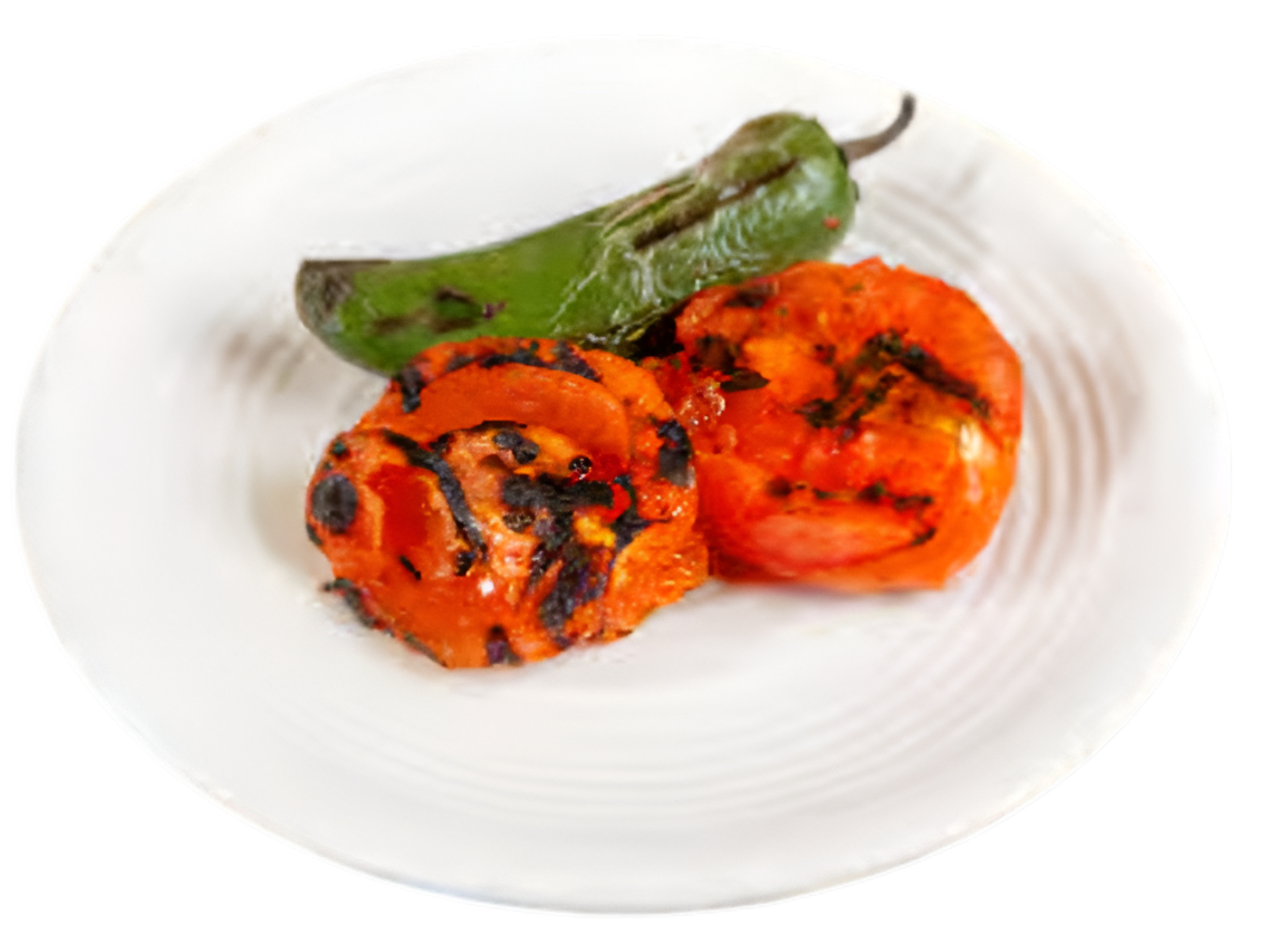 Grilled Tomato & Jalapeno