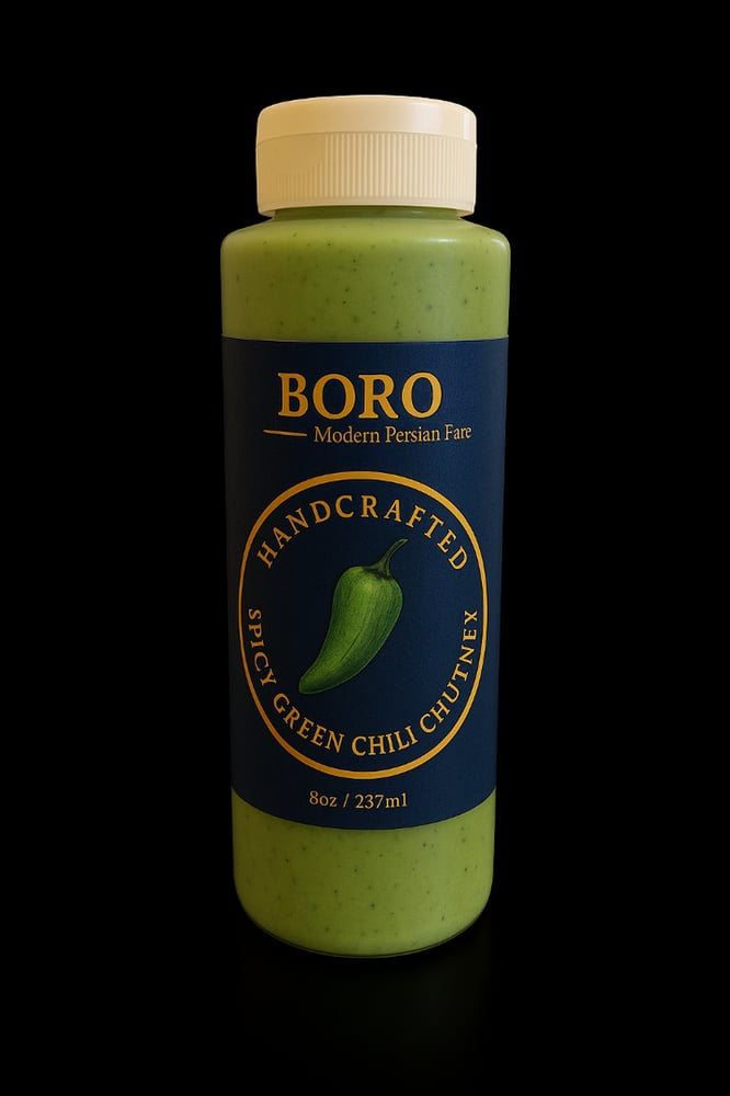 🌶️ Bottle Spicy Green Chutney sauce